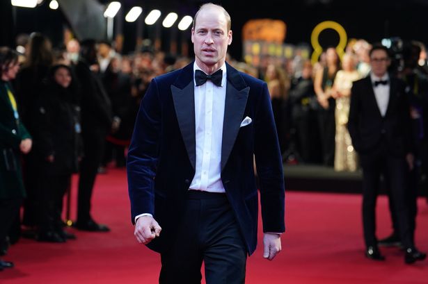 Prince William makes solo appearance at BAFTAs as Kate recovers from abdominal surgery at home