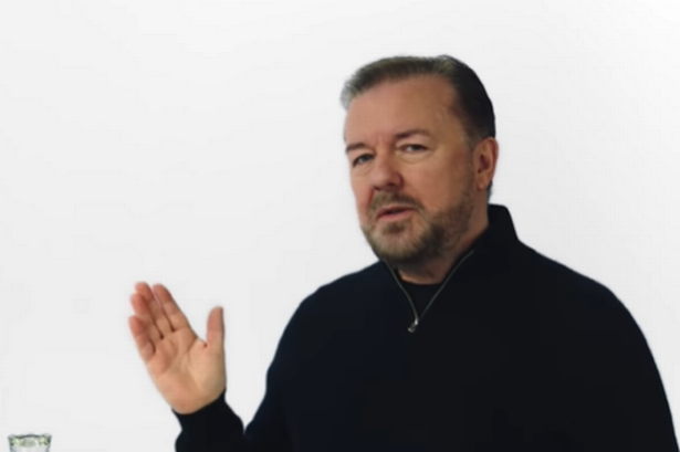 Ricky Gervais gets ‘doctor’ to explain why you shouldn’t buy his vodka