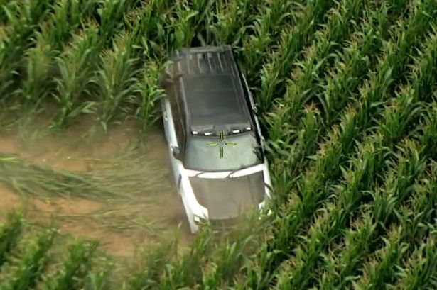 Stolen Land Rover ploughs through field before hitting car, killing driver