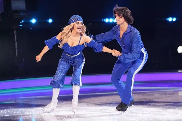 ITV Dancing on Ice star Amber Davies suffers painful injury ahead of semi-final