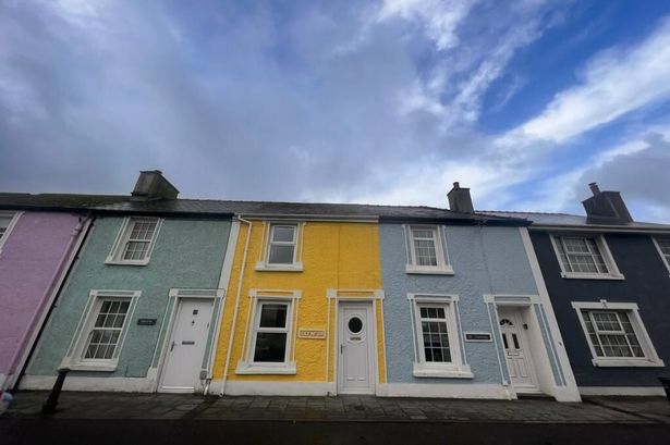Chance to own one of Aberaeron’s iconic colourful cottages with the sea at the end of the street