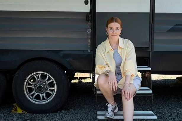 Stacey Dooley on ‘chaos’ as partner Kevin Clifton moves into caravan with daughter