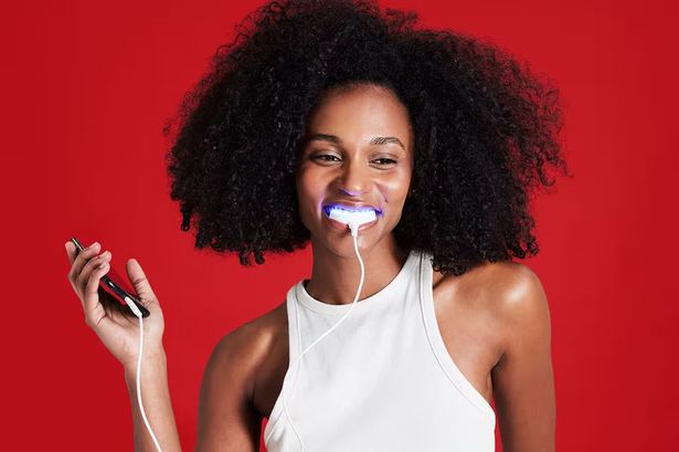 Home LED teeth whitening kit worth £100 slashed to £40 today as shoppers call it ‘the best I’ve tried’