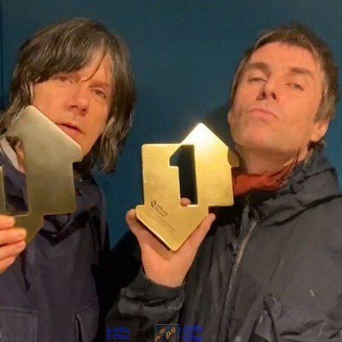 Liam Gallagher and John Squire top album chart with collaborative LP