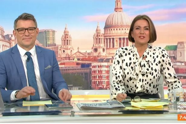 Susanna Reid reacts as Ben Shephard’s first Good Morning Britain replacement confirmed