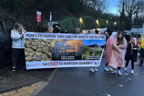 Protestors attempting to stop lorries accessing controversial valleys site – live updates