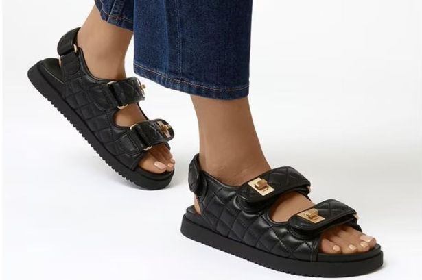 Dune’s £50 quilted leather dad sandals are the perfect alternative to £1.5k Chanel ones