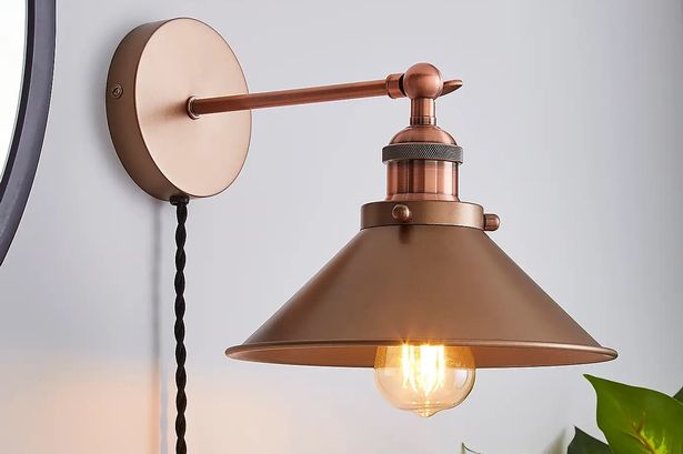 Interior design fans love Dunelm’s plug-in wall lights that don’t need an electrician