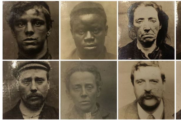 27 faces of people convicted and sent to prison in Wales more than 100 years ago