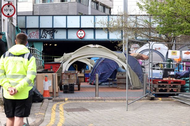 Cardiff city centre street transformed into film set and fans have spotted what it’s for