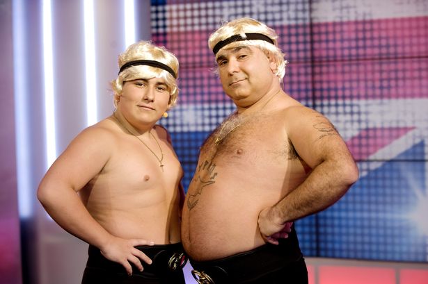 Britain’s Got Talent’s Stavros Flatley child star unrecognisable with wife and two kids