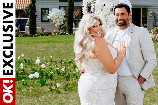 Gemma Collins on the inspo behind her daring Lady Gaga meets Posh Spice lace wedding dress