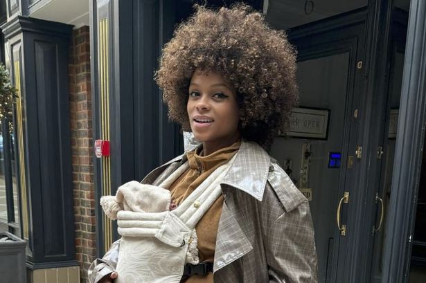 Strictly’s Fleur East poses question as she shares sweet photo of newborn daughter
