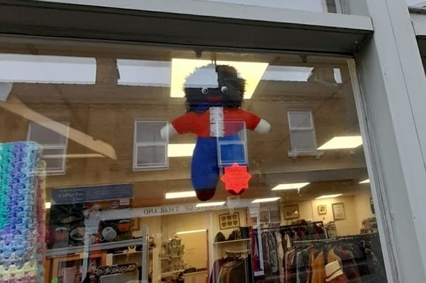 Charity shop under fire for selling racist toy
