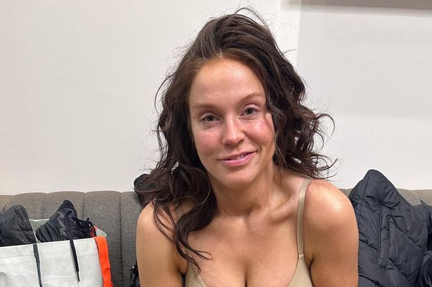 Vicky Pattison says ‘this is the real me’ as she poses makeup up free in support underwear