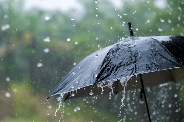 Exact time an inch of rain is set to lash down today