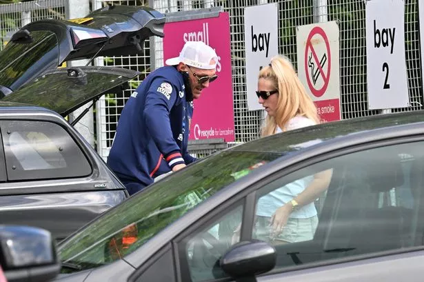 Tyson Fury returns to reality with a bump as he heads to the rubbish tip with wife Paris after losing £80m fight