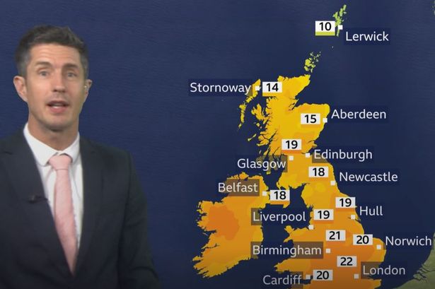 Weather maps show 22C in Wales next weekend as ‘taste of summer’ set to return