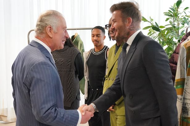 King Charles ‘secretly met David Beckham’ when he was too busy to see son Prince Harry on UK visit