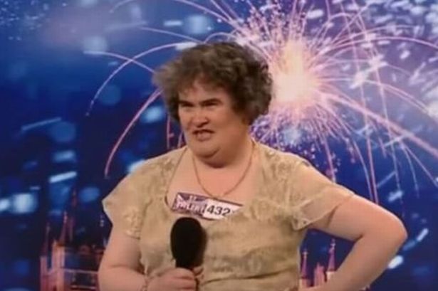 Susan Boyle wows in glamorous transformation 15 years after Britain's ...