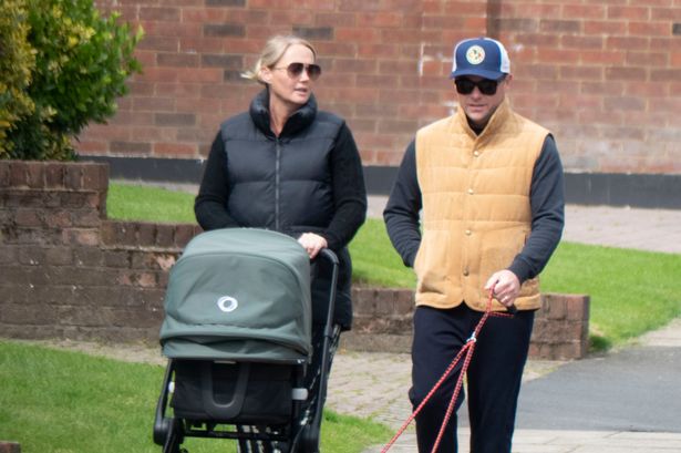 Ant McPartlin and wife Anne-Marie look more loved-up than ever on walk with baby Wilder
