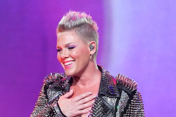 Pink made one fan’s year when she gave away her boots at Cardiff show