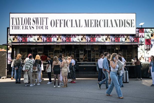Full prices of Taylor Swift’s Eras Tour merchandise – including £25 bags and £40 t-shirts