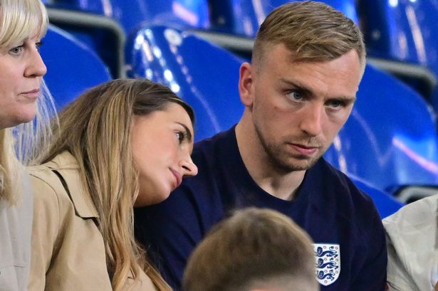 Dani Dyer and Jarrod Bowen look downcast in Germany after his part in England’s narrow victory