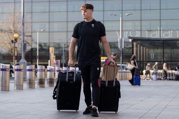 The best pictures as Wales squad fly to other side of the world in style