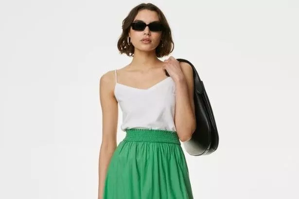M&S shoppers call for ‘more colours’ as they snap up summer skirt with ‘pretty hem’
