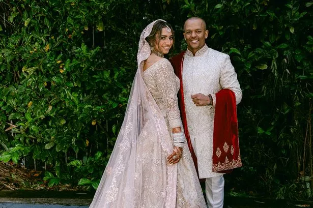 Football star Rob Earnshaw and Zarah’s exclusive wedding album – 2 ceremonies, 3 gowns and a castle