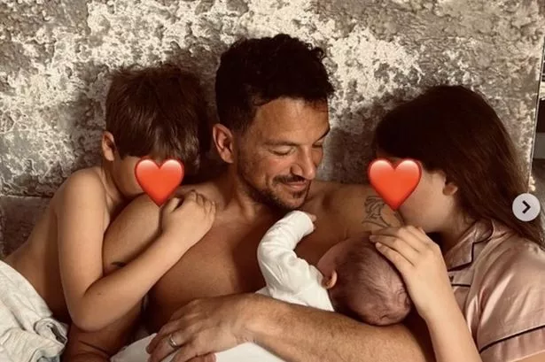 ‘We couldn’t ask for better’ says Emily MacDonagh as she praises ‘best dad ever’ Peter Andre