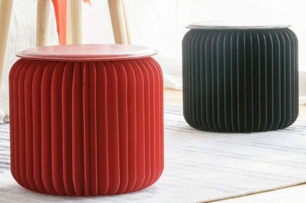 Amazon launches £42 chic, collapsible paper stools that are perfect for saving space at summer parties