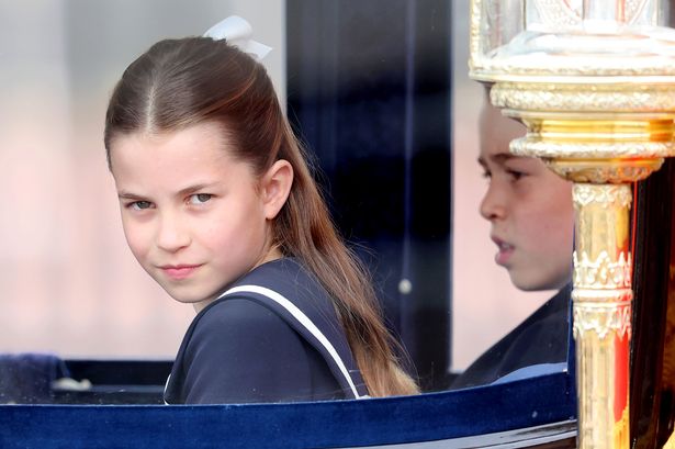 Princess Charlotte’s sweet act on carriage ride to stop rain ruining Trooping parade
