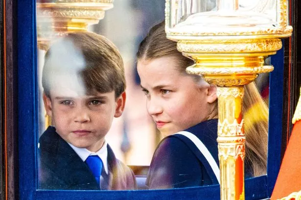 Prince Louis’ brutal takedown of Princess Charlotte as she tells him off during Trooping the Colour